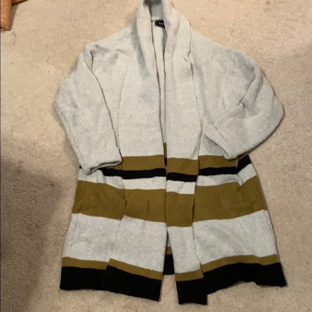 Vici Striped Cardigan